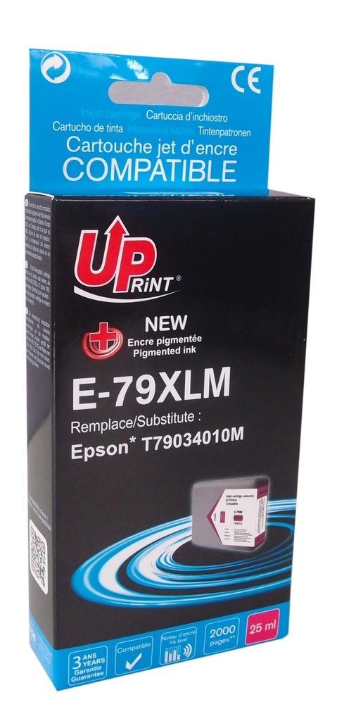 E-79XLM per EPSON T7903 cartuccia inchiostro magenta 25ml