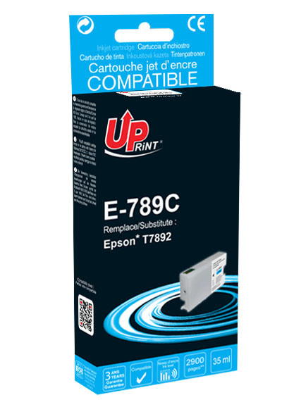 E-789C Per EPSON T7892 Cartuccia Inchistro ciano 34,2ml
