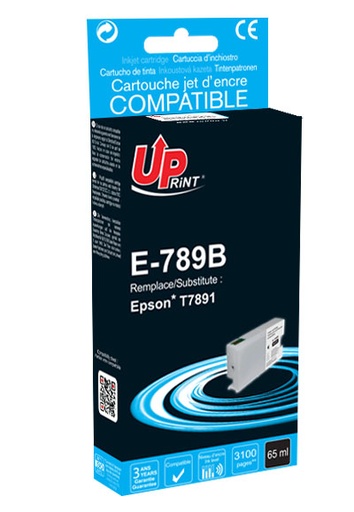 [EJ789BUP] E-789B Per EPSON T7891 Cartuccia Inchistro nero 65,1ml