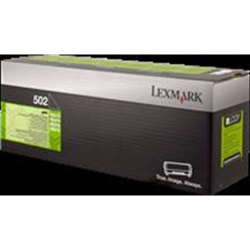 EXTRA SCONTO # LEX 502  toner nero 1.500pg, return program