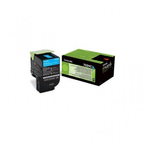 LEX 702HC toner ciano 3.000pg, return program