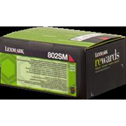 LEX 802SM toner magenta 2.000pg, return program