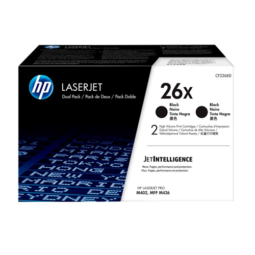 N.26X MULTIPACK Toner nero 2x9.000pg