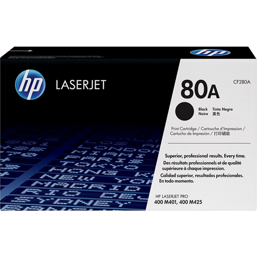 N.80A toner nero 2.700pg, standard