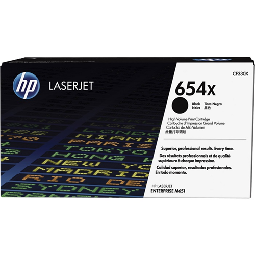 PROMO SUL DISPONIBILE # N.654X Toner nero 20.500pg