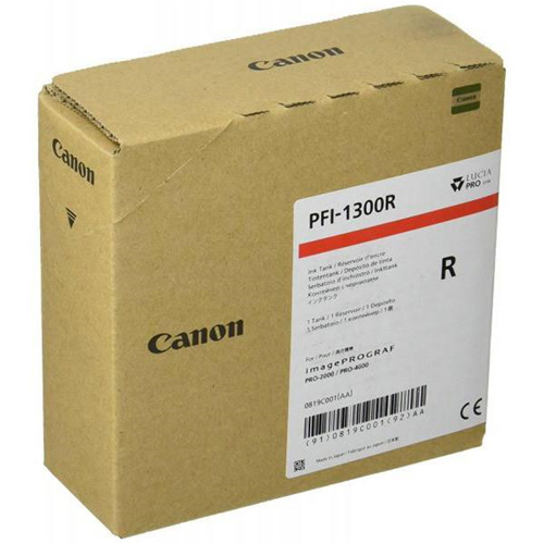 PFI-1300 R Rosso Cartuccia inchiostro 330ml