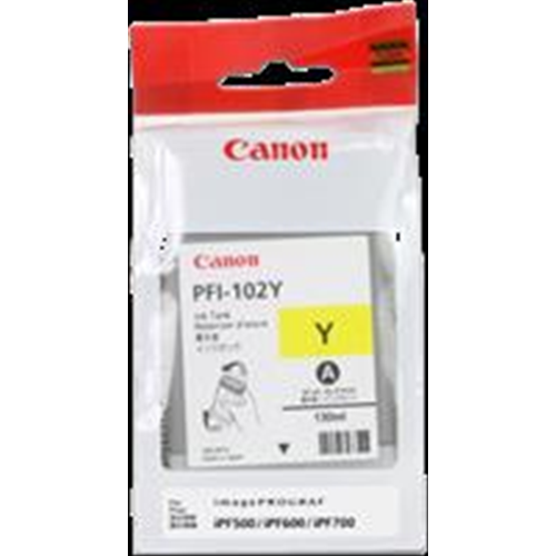 EXTRA SCONTO # PFI-102y Cartuccia d'inchiostro giallo 130ml