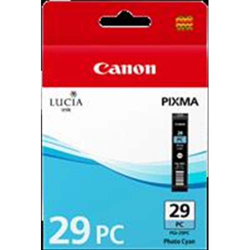 PROMO SUL DISPONIBILE # PGI-29pc Cartuccia d'inchiostro ciano (foto) 36ml, per circa 1.445 foto (Formato 10 x 15 cm)