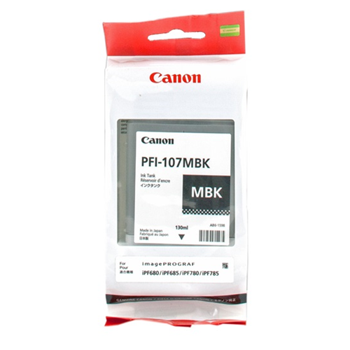 PFI-107MBK Cartuccia inchiostro nero OPACO 130ml