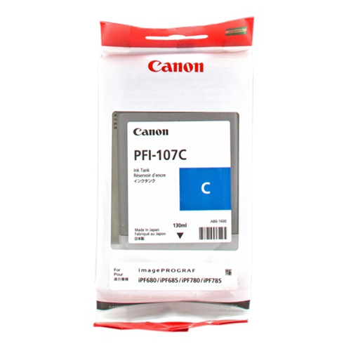 EXTRA SCONTO # PFI-107C Cartuccia inchiostro ciano 130ml