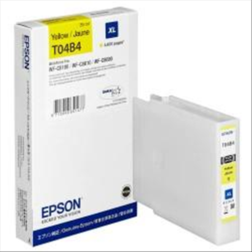 T04B4 Giallo XL cartuccia inchiostro 39ml  4.600pg
