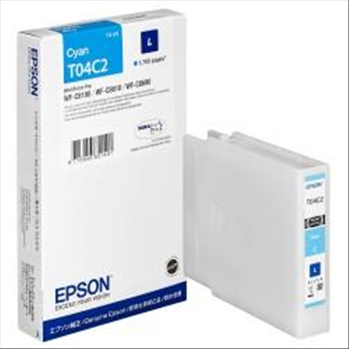 T04C2 Ciano L cartuccia inchiostro 14ml  1.700pg