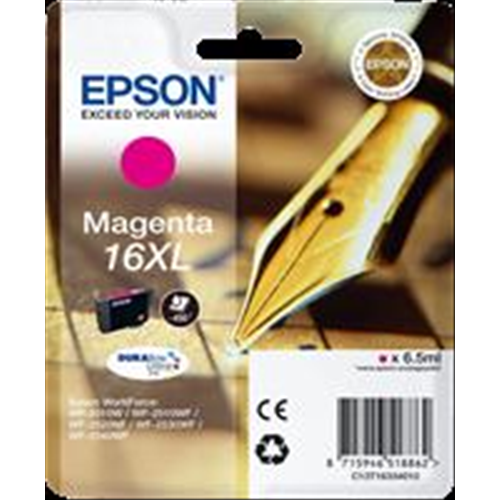 T1633 Cartuccia inchiostro magenta 6.5ml, 16XL