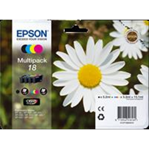 T1806 Multipack bk/m/c/y 4 cartucce d'inchiostro: T1801 + T1802 + T1803 + T1804
