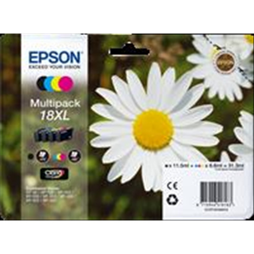 T1816 Multipack bk/m/c/y 4 cartucce d'inchiostro 18XL: T1811 + T1812 + T1813 + T1814