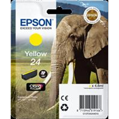 T2424 Cartuccia inchiostro giallo 4.6ml, 24 standard