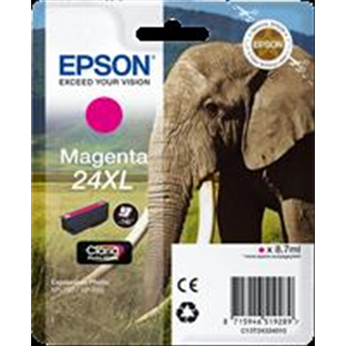 T2433 Cartuccia inchiostro magenta 8.7ml, 24 XL