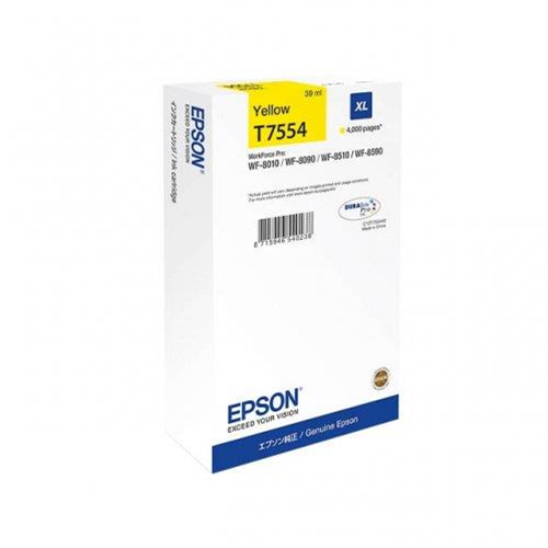 T7554 Cartuccia inchiostro giallo 39ml