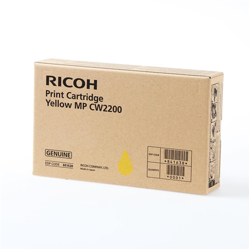 MPCW2200 Giallo cartuccia gel 100ml  460pg   /(cod. alt 841723)