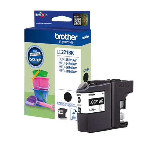 LC-221BK Cartuccia inchiostro nero 260pg