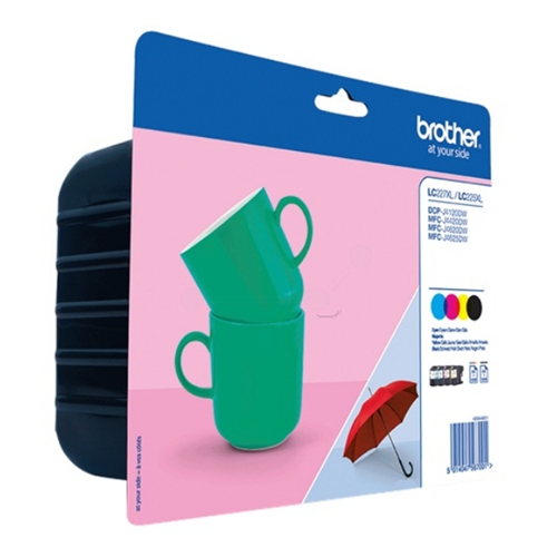 LC-227XLVALBP Multipack nero-ciano-magenta-giallo