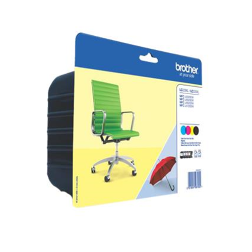 LC-229XLVALBP Multipack nero-ciano-magenta-giallo