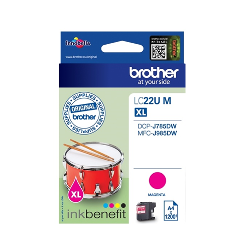 LC-22UM Magenta Cartuccia inchiostro 1.200pg