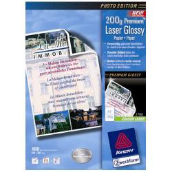 CARTA FOTOGR.A4 200GR LASER 100FG.