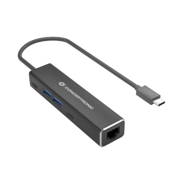 USB 3.2 GEN 1 ADAPTER WITH USB HUB
