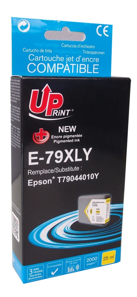 E-79XLY per EPSON T7904 cartuccia inchiostro giallo 25ml