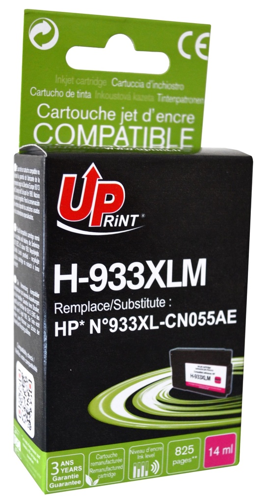 H-933XLM per HP N.933XL Cartuccia inchiostro magenta 14 ml
