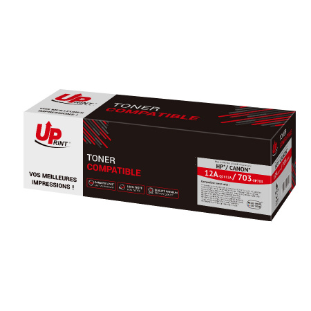 H.12AE per HP Q2612A  CANON  703  Toner nero 2.000 pg