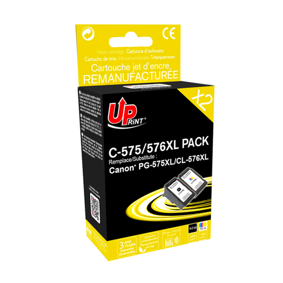 C-575XL/C-576XL PACK Multipack 2 cartucce nero+tricromia