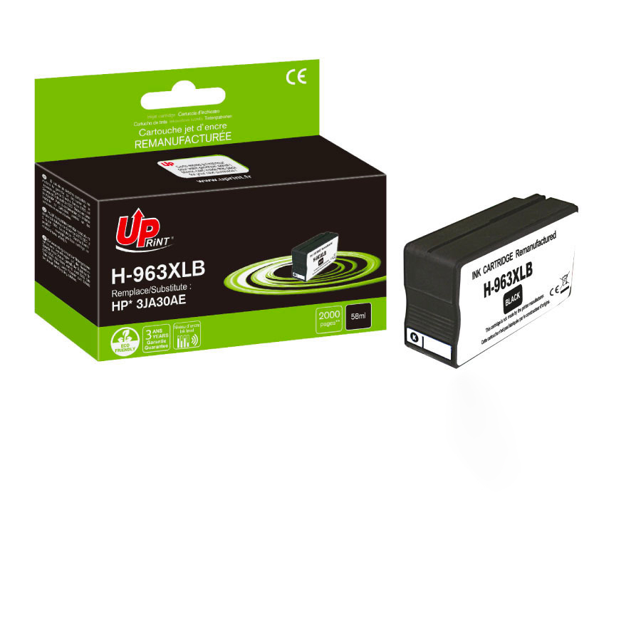 H-963XL BK per HP 3JA30AE Cartuccia nera 2.000pg  58ml