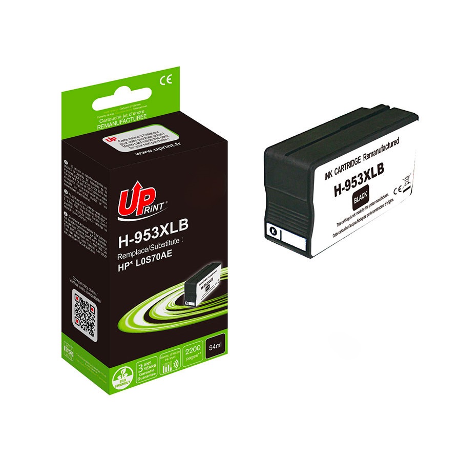 H-953XLB per HP L0S70AE Cartuccia inchiostro nero 54ml  2.200pg