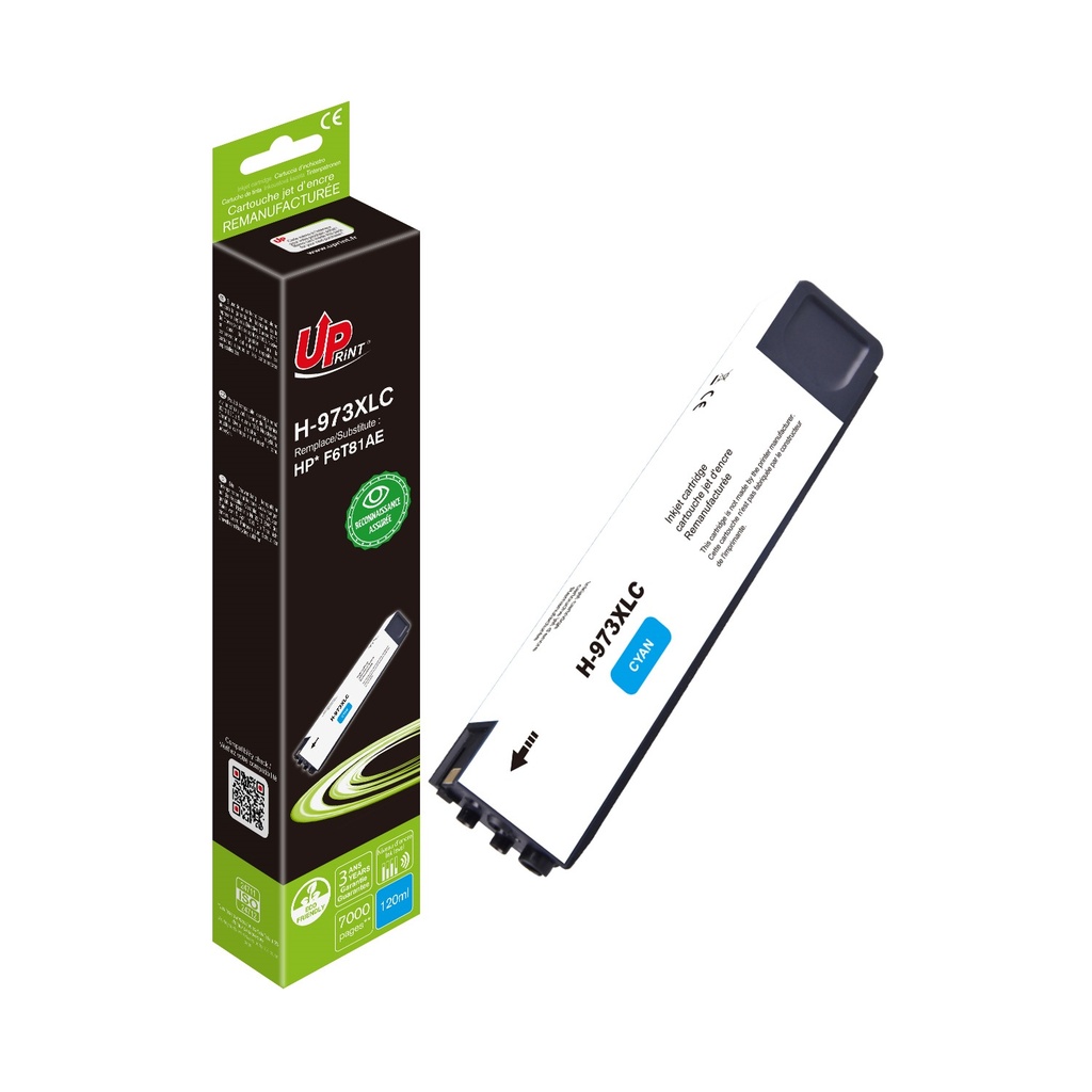 H-973XLC per HP.973X Ciano cartuccia inchiostro 120ml