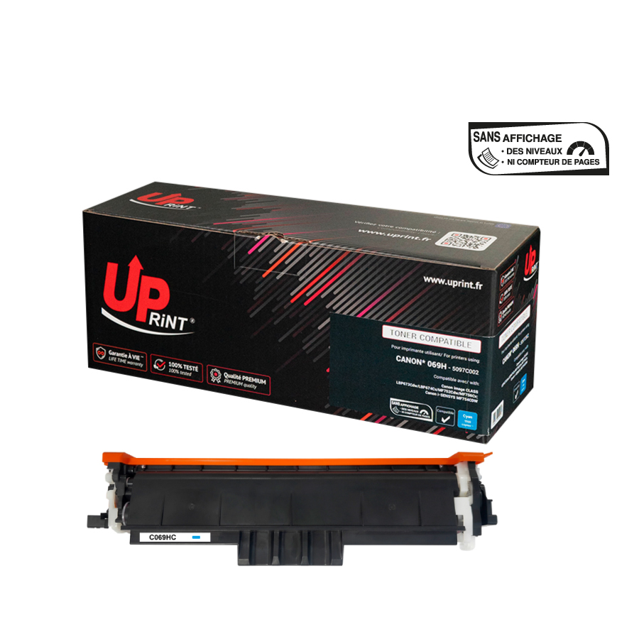 069H C per CANON 5097C002 Toner ciano 5.500pg
