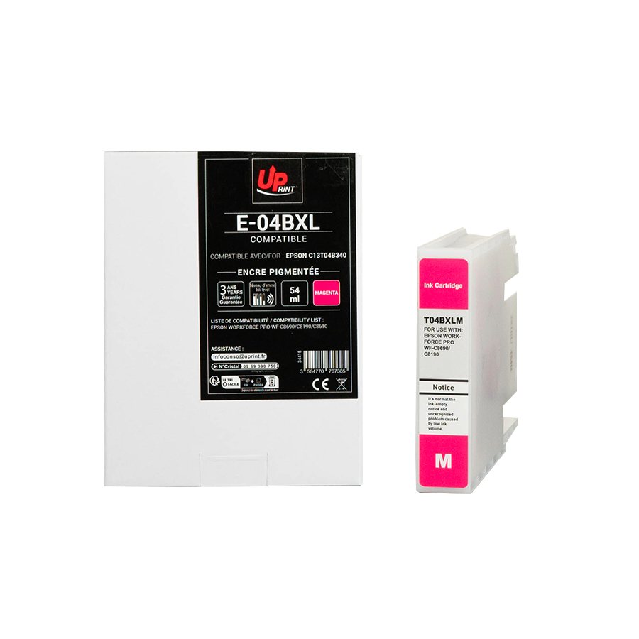E-04BXL M per EPSON C13T04B340 cartuccia inchiostro magenta 54ml
