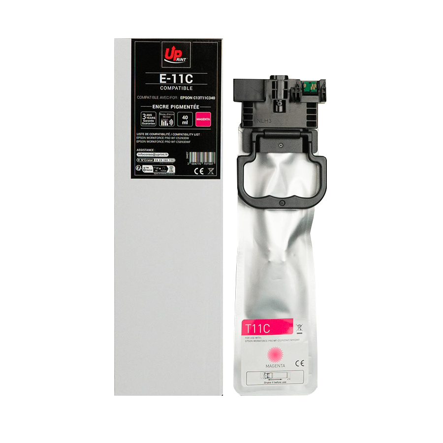 E-11C M per EPSON C13T11C340 Cartuccia inchiostro magenta 40ml