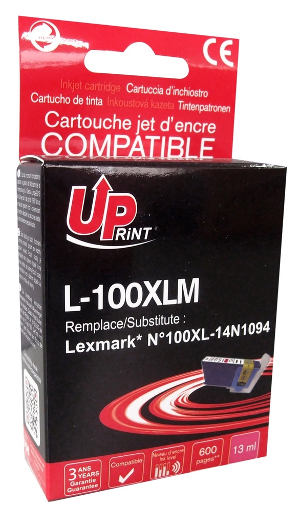 PROMO SUL DISPONIBILE # L-100XLM per LEXMARK 100 cartuccia inchiostro magenta 13ml