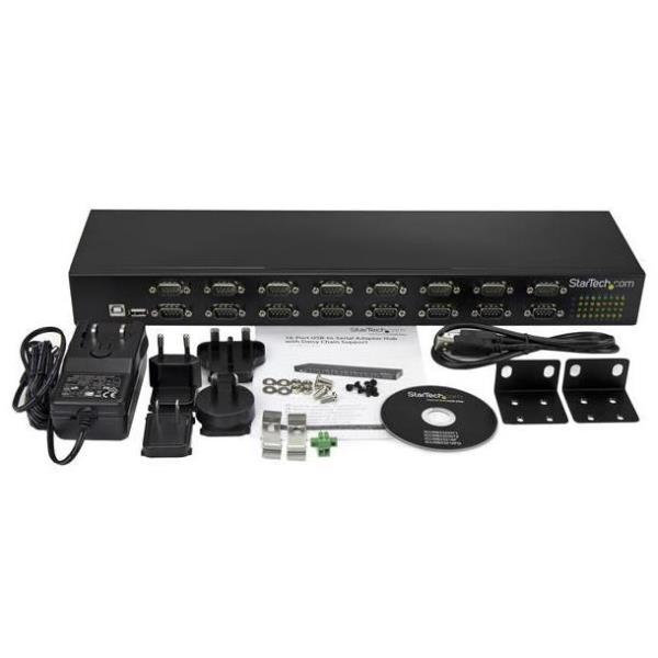 HUB 16 PORTE USB A SERIALE RS232 DB