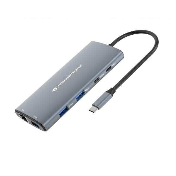 10-IN-1 MULTIFUNCTIONAL USB HUB