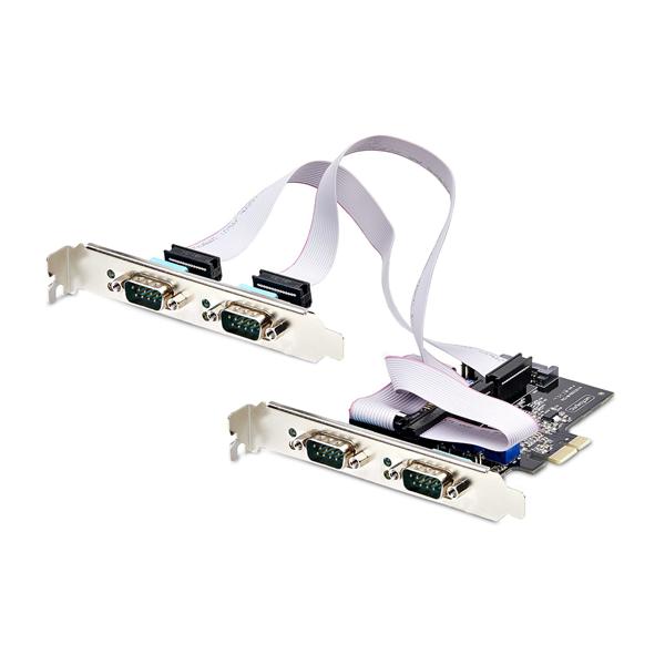 SCHEDA SERIALE PCIE A 4 PORTE