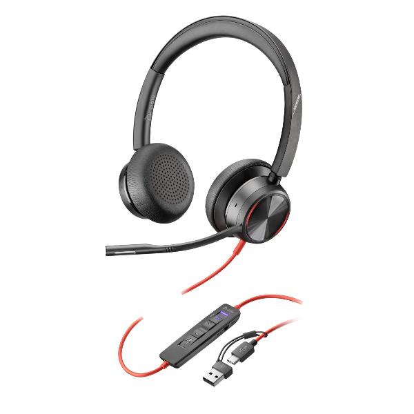 POLY BW 8225 STEREO USB-C HS +US