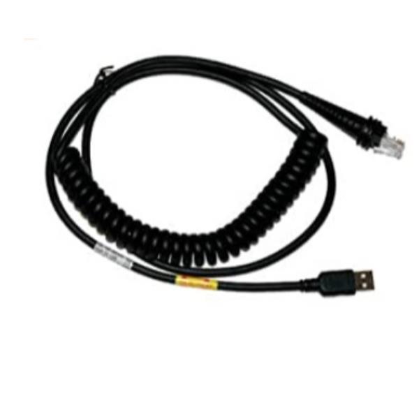 CAVO USB BLACK COILED.3M