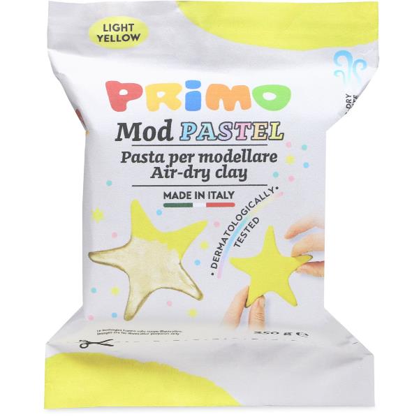 PASTA PER MOD. 250GR GIALLO CHIARO