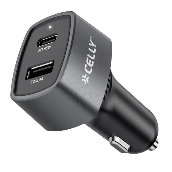 CAR CHARGER USB-C USB-A 65W