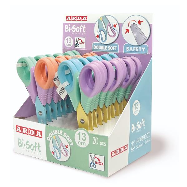 ESP20 FORBICEBISOFT 13CM KEEPPASTEL