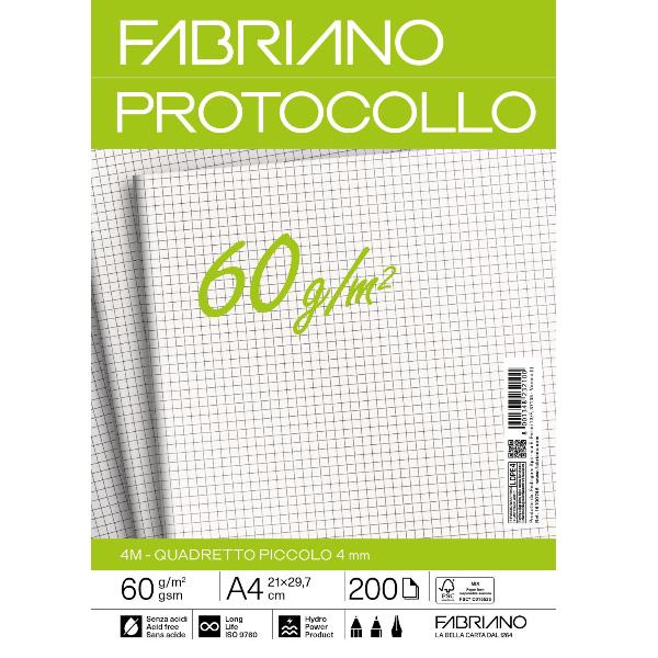 PROTOCOLLO 60G 200FF RIG 4MM