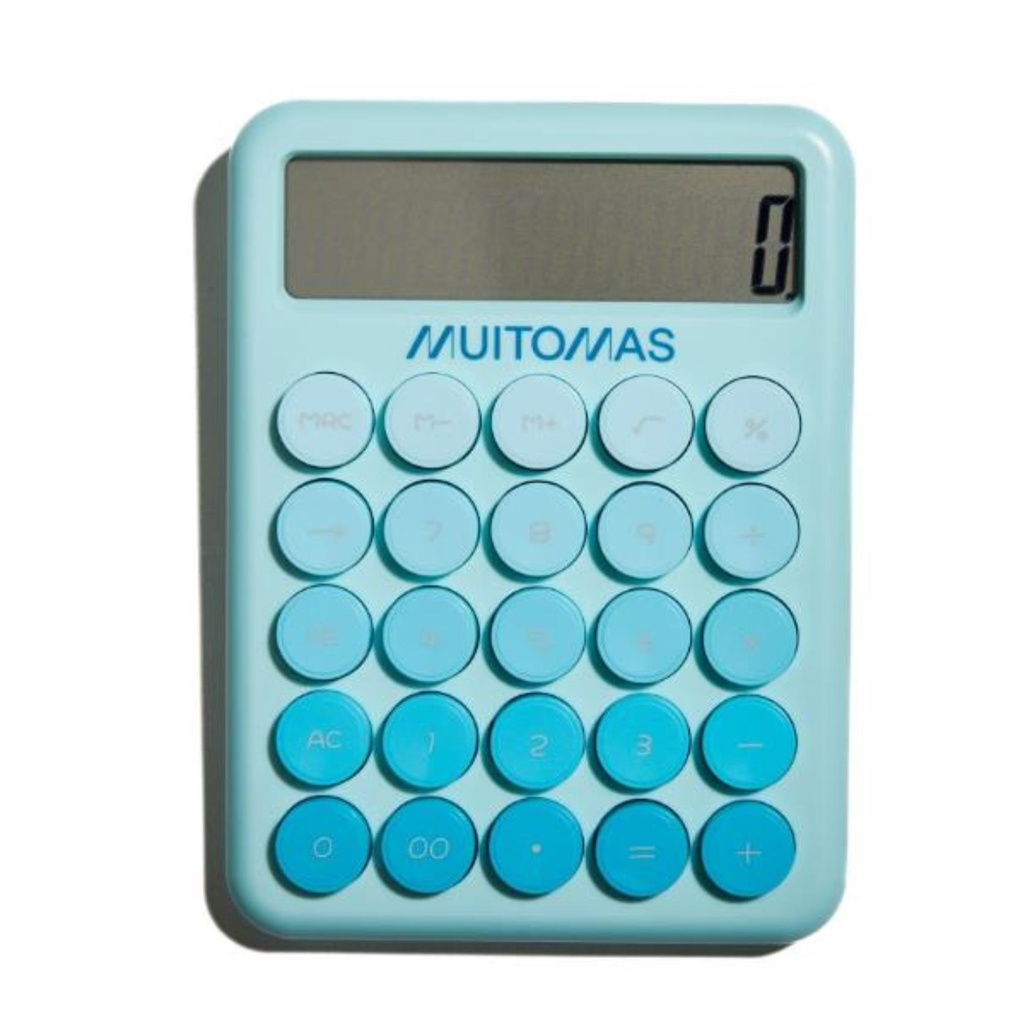 MUITOMAS CALCULATOR LIGHT BLUE